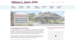 Desktop Screenshot of drstych.com
